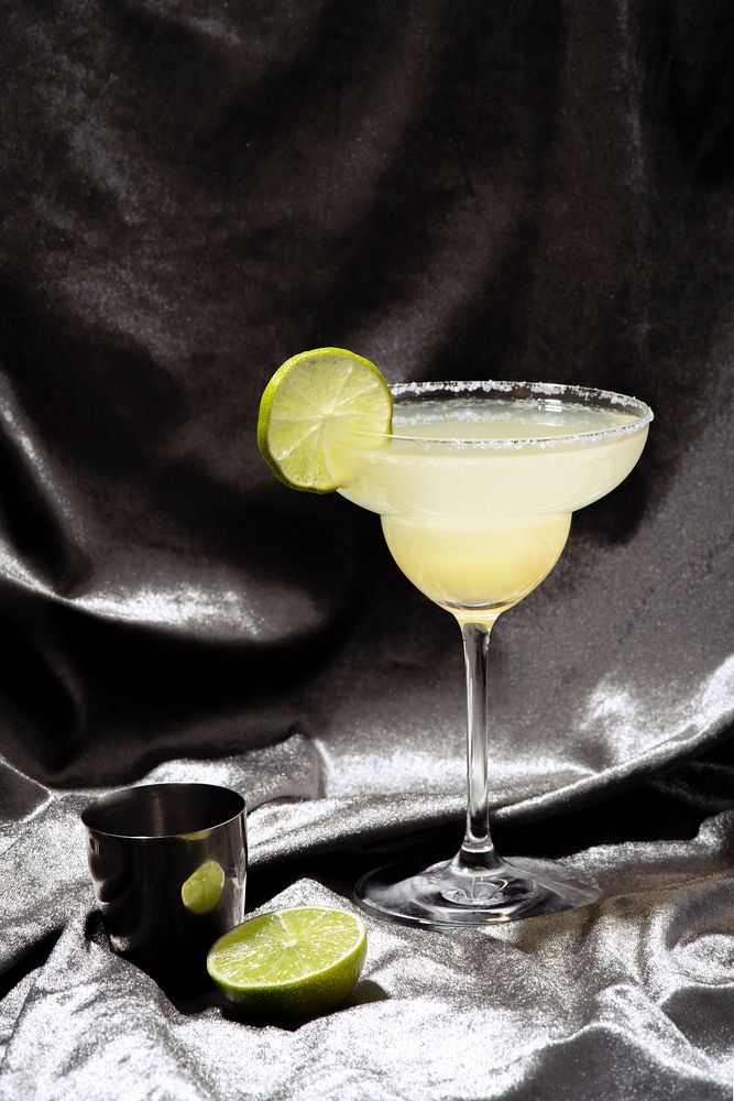 Lemon Margarita cocktail drink