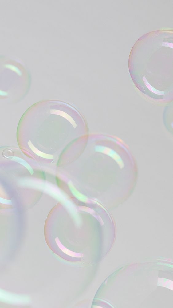 Transparent soap bubble pattern gray | Premium Photo - rawpixel