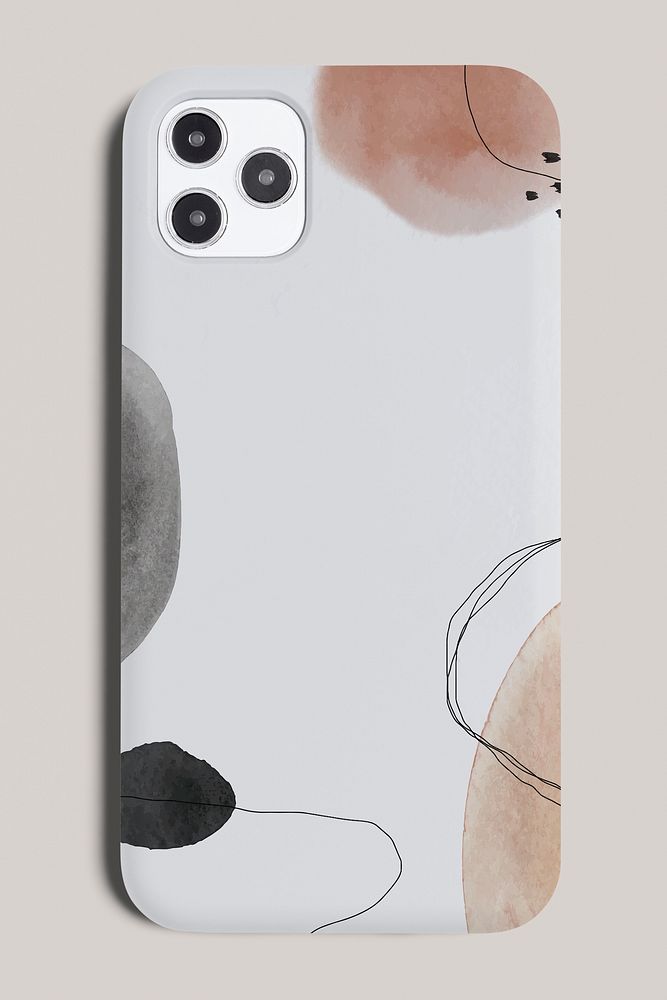 Mobile phone case abstract pattern product showcase