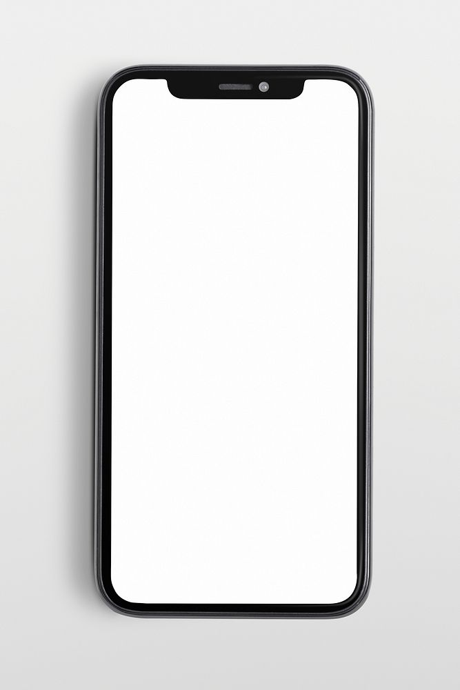 Mobile app showcase mockup psd phone screen