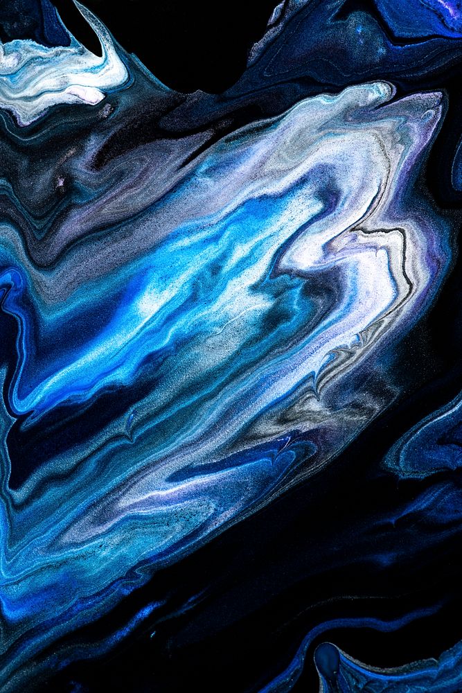 Blue marble swirl background DIY | Premium Photo - rawpixel