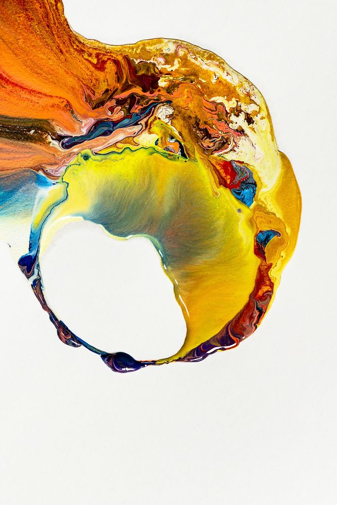 Aesthetic colorful background handmade experimental art