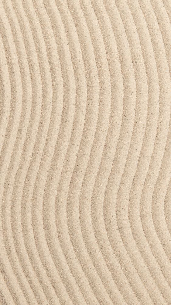 Zen sand wave textured background in wellness concept