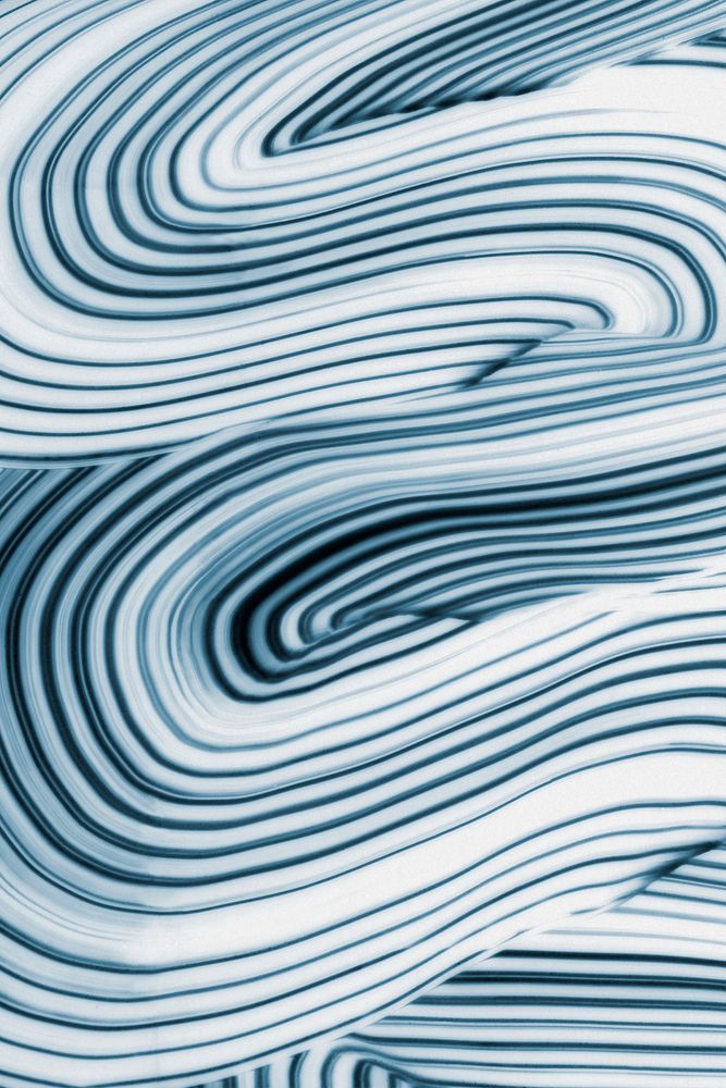 Cool blue textured background psd wavy pattern abstract art