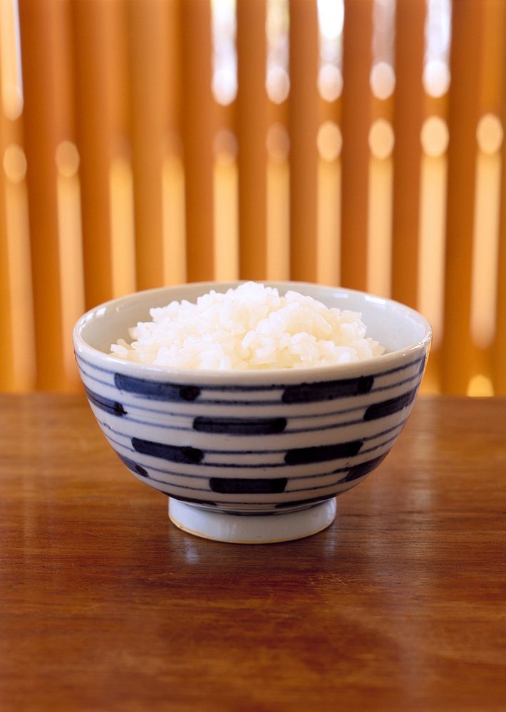 Free rice bowl image, public domain food CC0 photo.