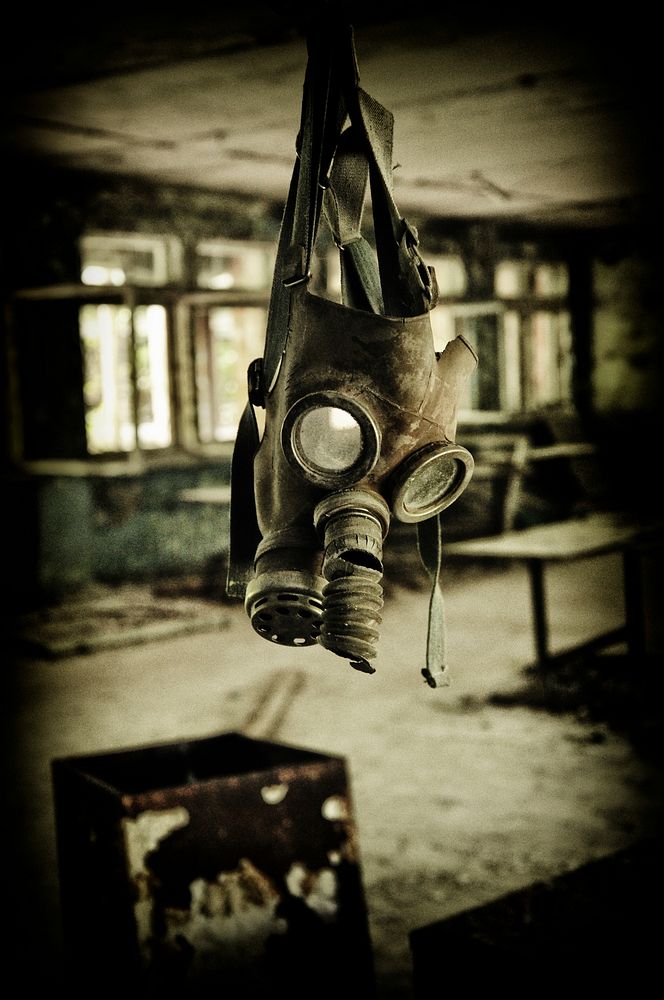 Gas mask. Free public domain CC0 photo.