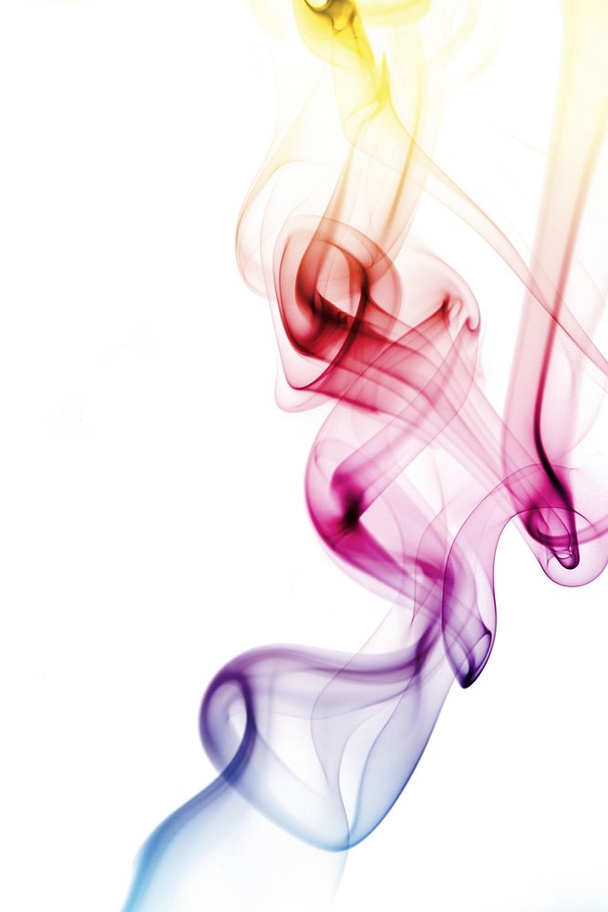 Free colorful smoke exposure image, public domain abstract CC0 photo.