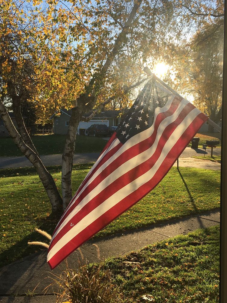 Free American flag image, public domain CC0 photo.