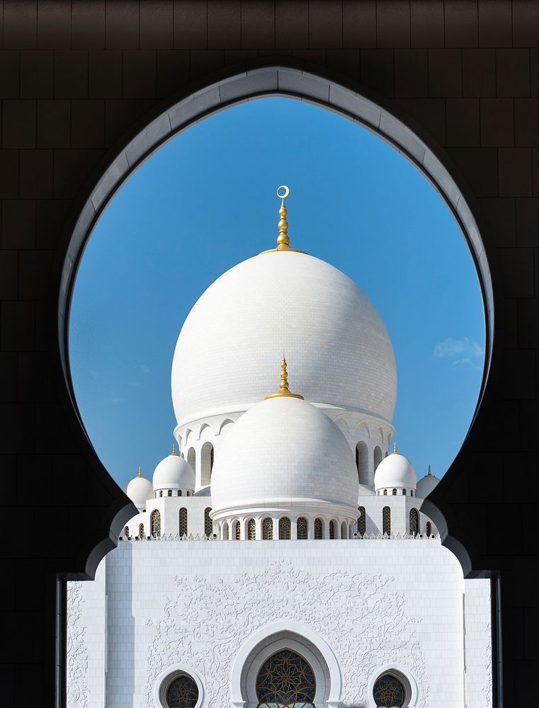Sheikh Zayed Grand Mosque, free public domain CC0 photo