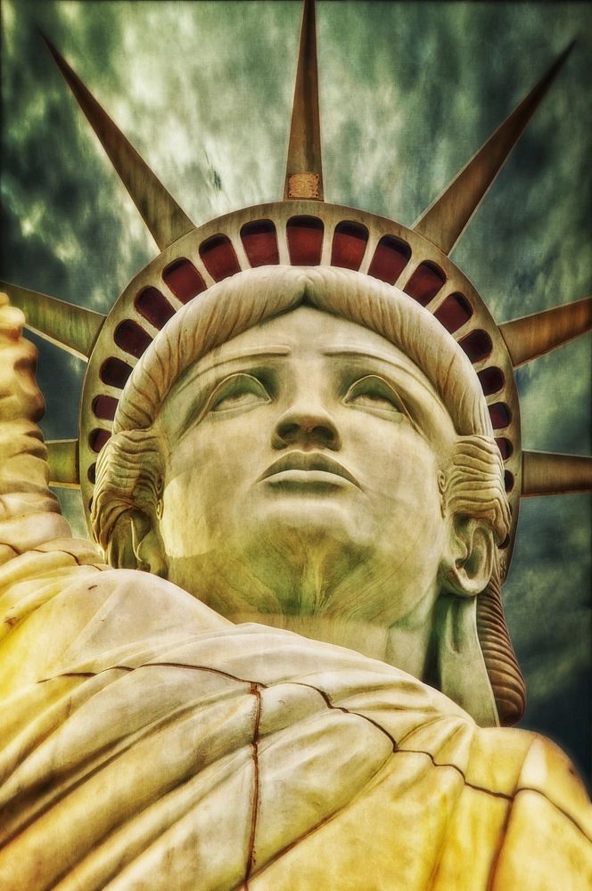 Free Statue of Liberty, NYC closeup image, public domain travel CC0 photo.