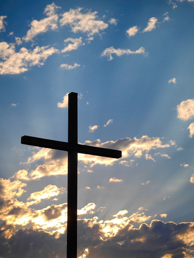 Free cross photo, public domain Christianity CC0 image.