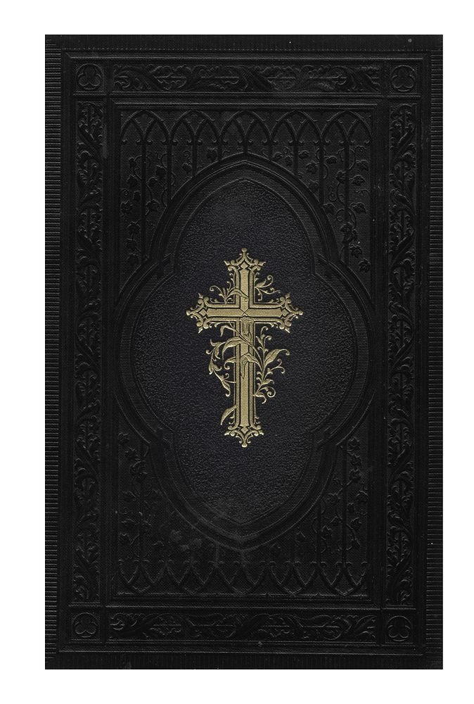 Free black Bible isolated on white background image, public domain CC0 photo.