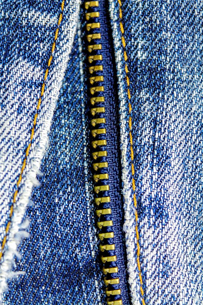 Free jeans zip image, public domain fashion CC0 photo.