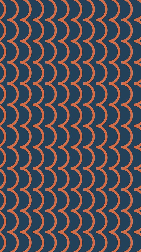 Abstract pattern iPhone wallpaper, wave line