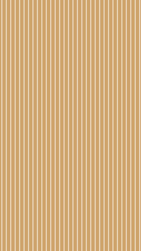 Brown striped pattern phone wallpaper