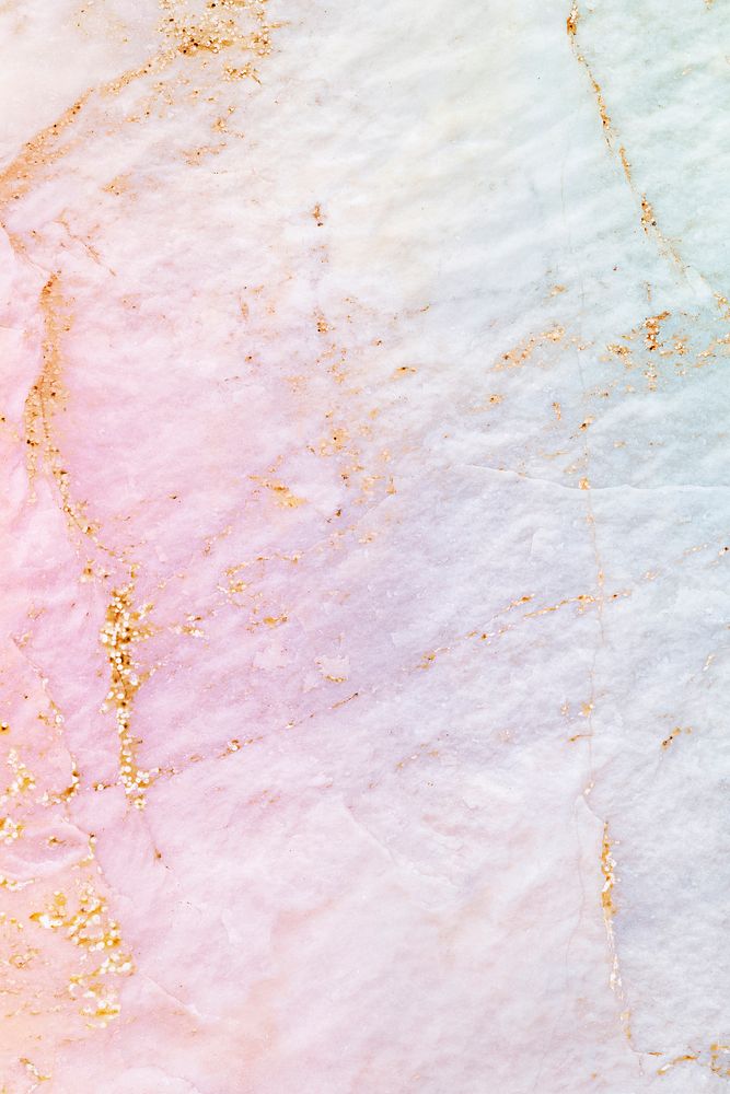 Pastel marble texture background, gold glitter design