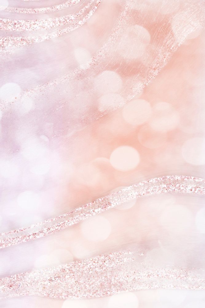 Pink glitter background, aesthetic fluid texture design