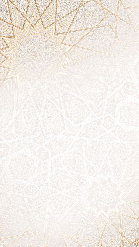 Festive Ramadan phone wallpaper design