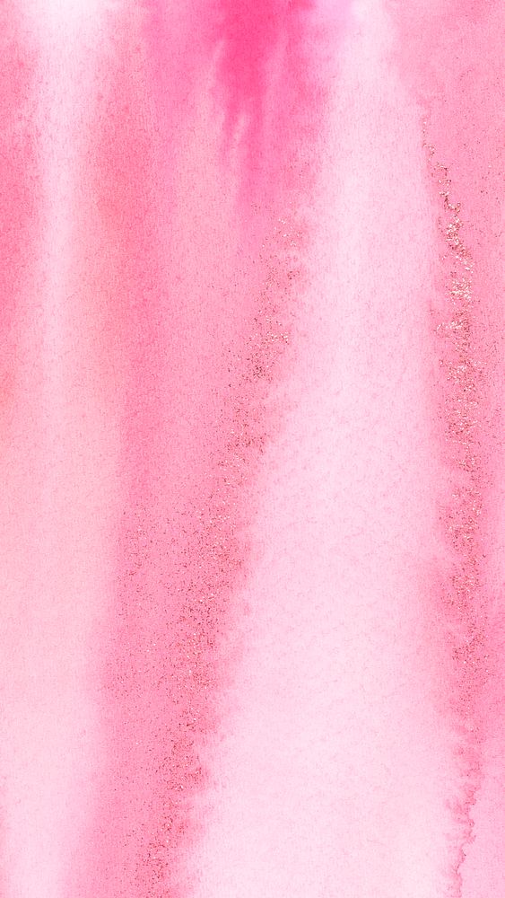 Gradient watercolor phone wallpaper, feminine pink design