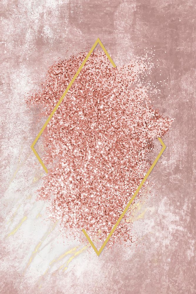 Pink gold glitter with a brownish | Free Vector - rawpixel