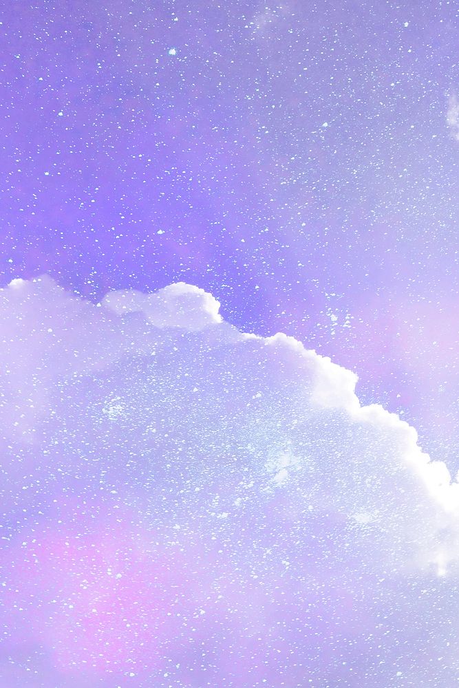 Purple clouds background, astronomic design