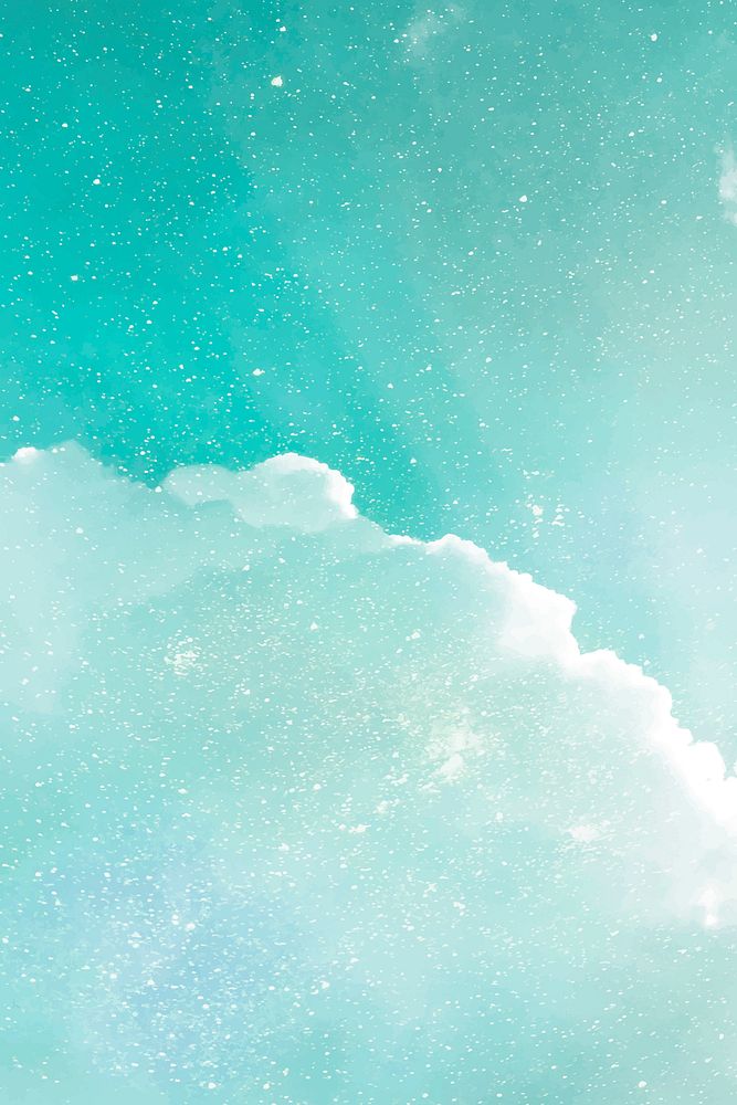 Aesthetic cloud background, dreamy design vector