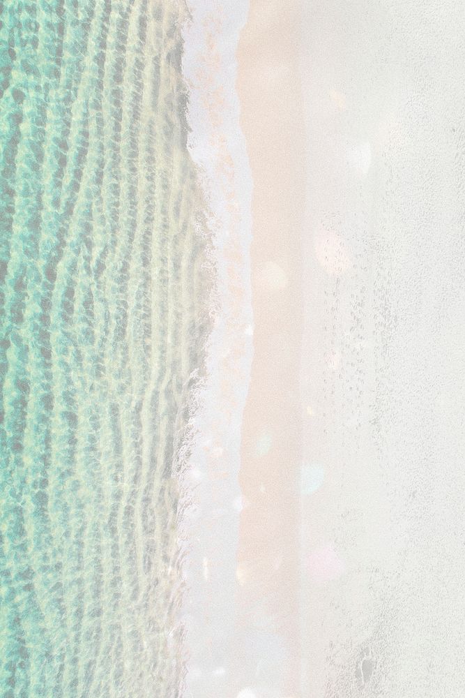 Aesthetic beach background, pastel nature design