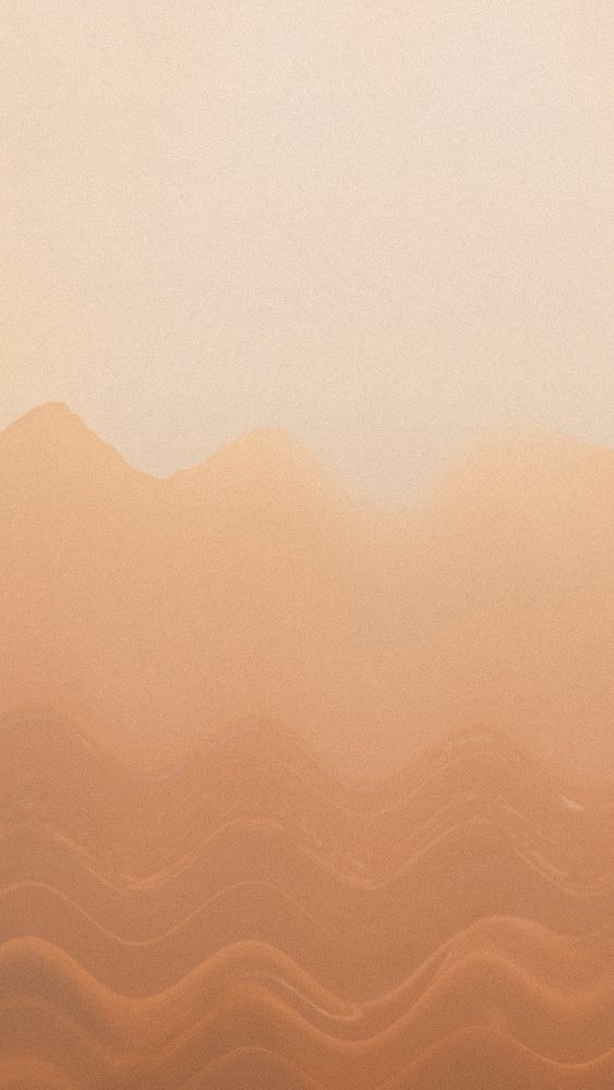 Desert phone wallpaper, landscape design