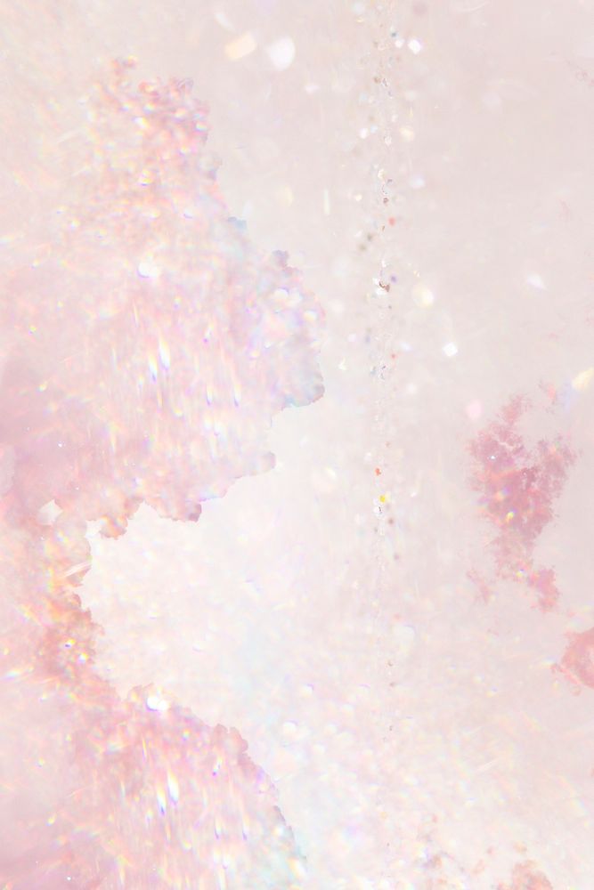 Pink glitter background, aesthetic pastel design