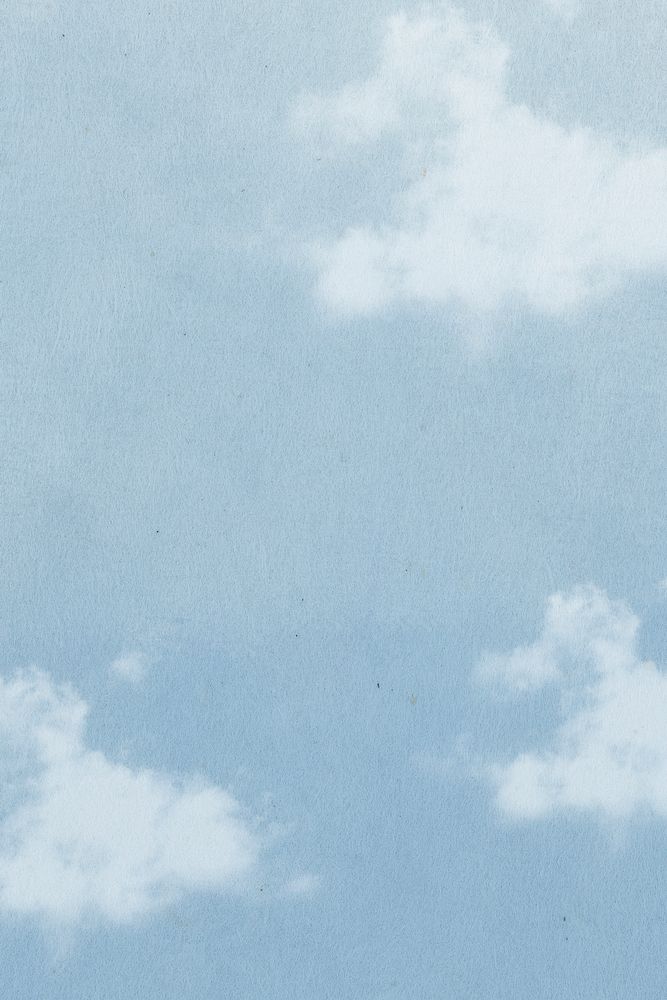 Blue sky background, cloud design
