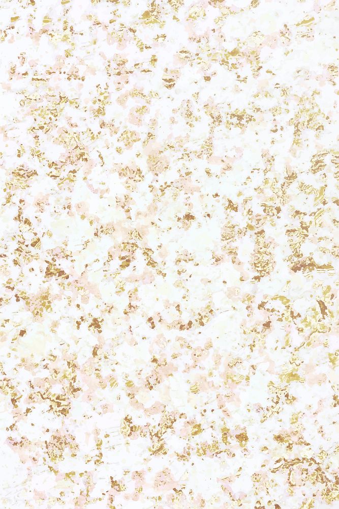 White and gold textured background vector