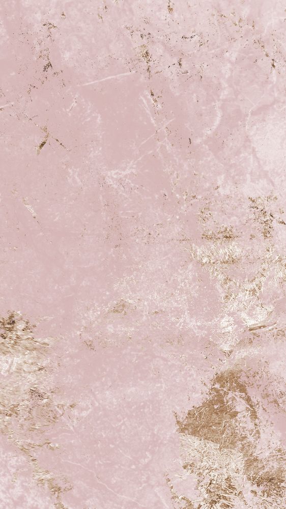 Pink mobile wallpaper background, Pink and gold marble textured background