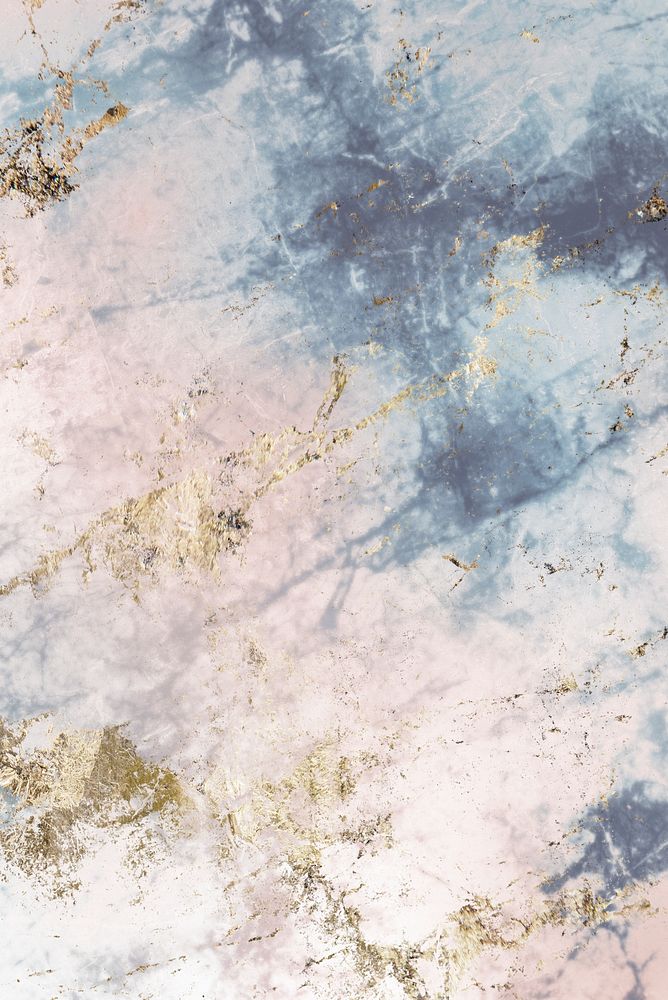 Pink and blue marble textured background