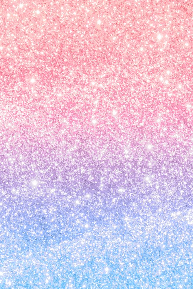 Pink and blue glittery pattern background vector | High resolution design