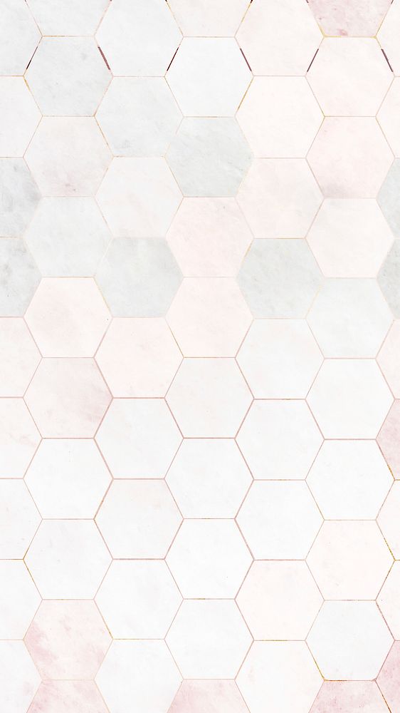 Pink marble mobile wallpaper, tiles patterned background
