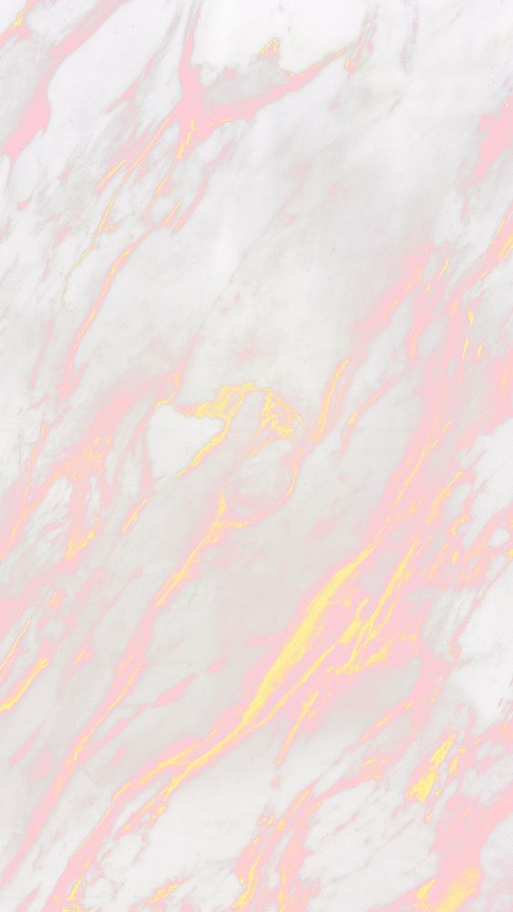 Pink yellow marble textured mobile phone wallpaper