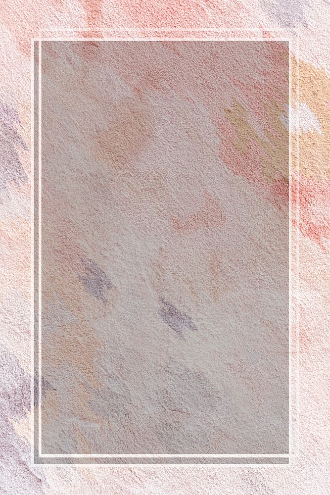 Simple frame on an earth tone patterned carpet mockup design