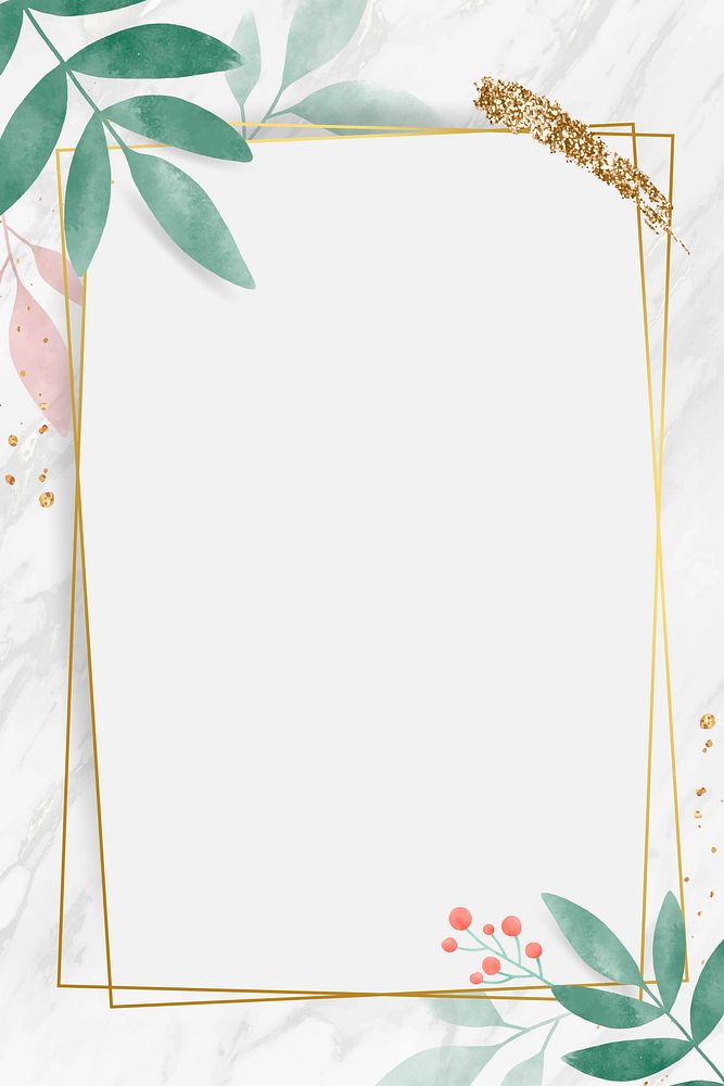 Tropical Gold Frame Images  Free Photos, PNG Stickers, Wallpapers