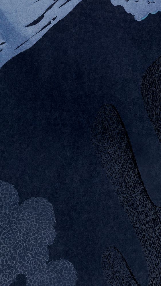 Dark tone contemporary Memphis textured  mobile phone wallpaper illustration