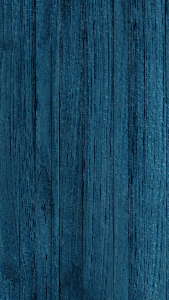 Blue wood textured mobile wallpaper background