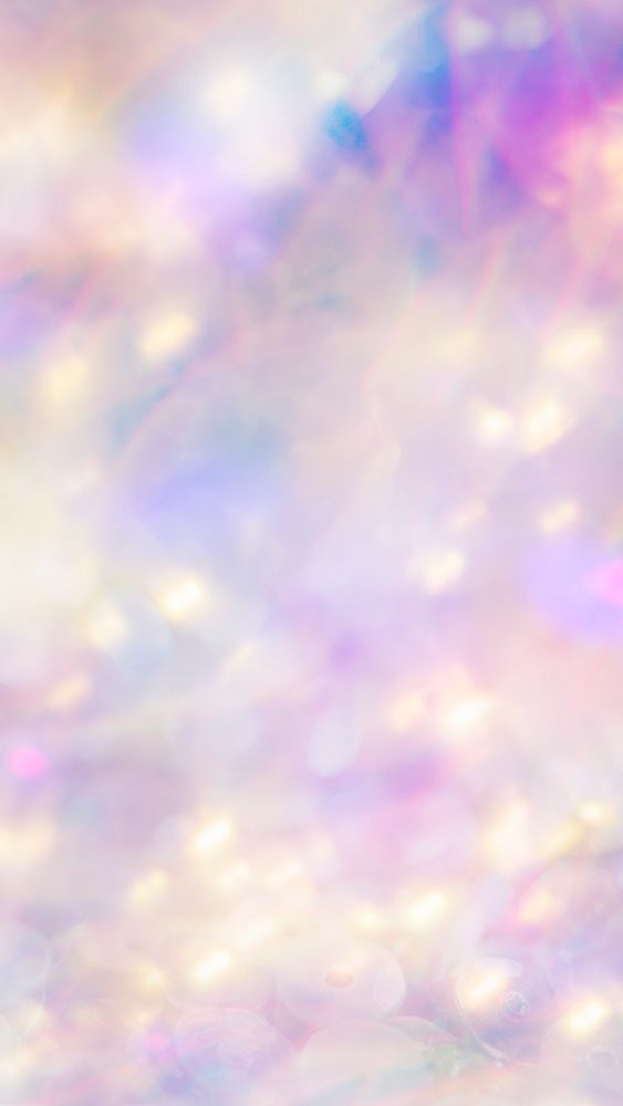 Shiny pink holographic mobile wallpaper