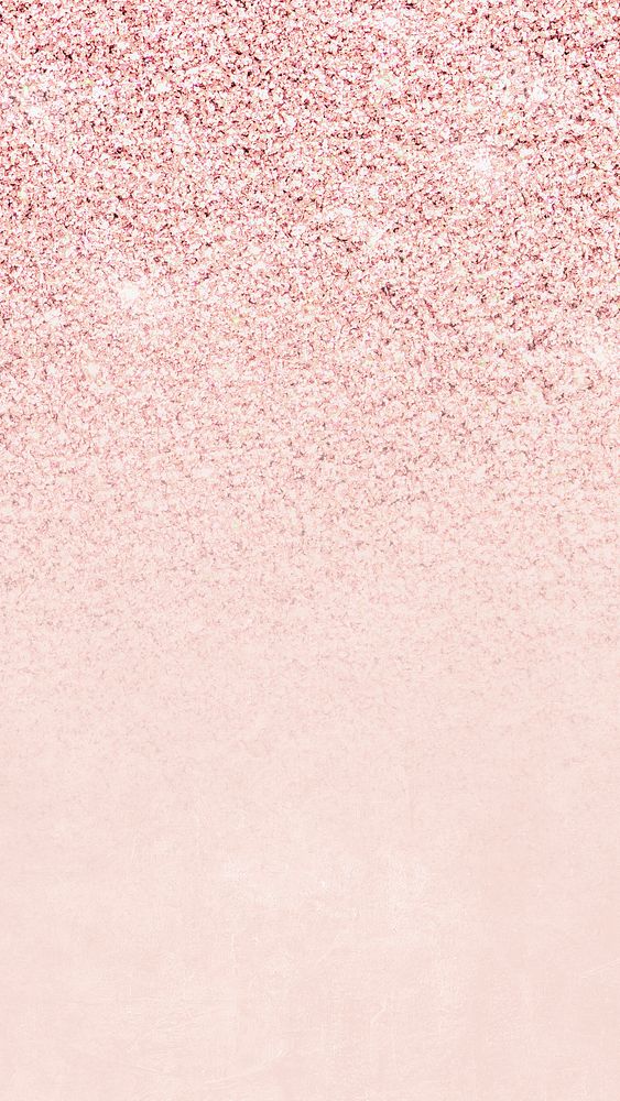 Pink ombre glitter textured mobile wallpaper