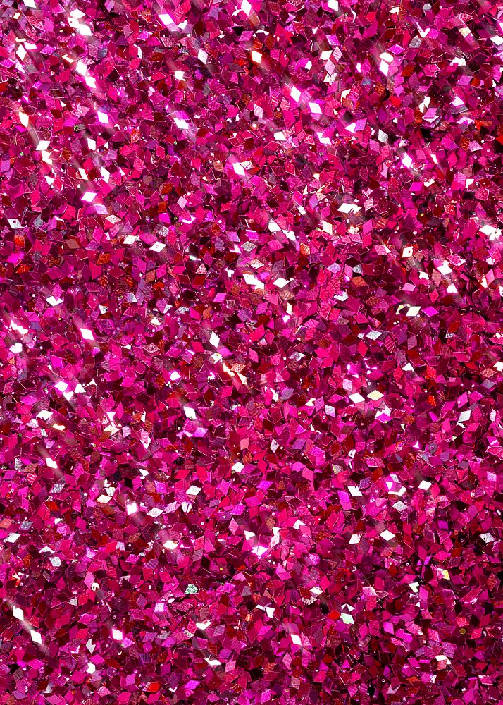 Magenta pink sparkles background invitation card