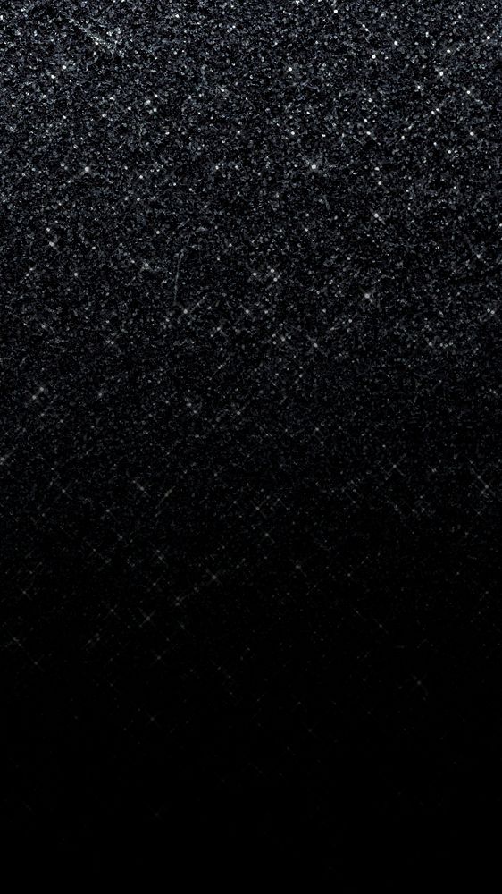 Black glittery textured mobile wallpaper