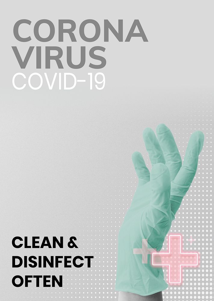 Clean and disinfect often template source WHO vector
