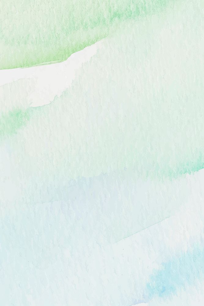 Green and blue watercolor style background vector