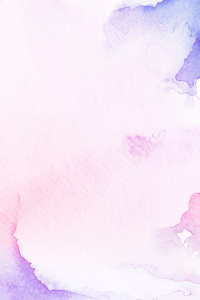 Purple and pink watercolor style background vector