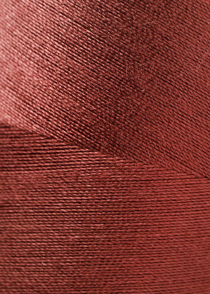 Red threads satin fabric textured background