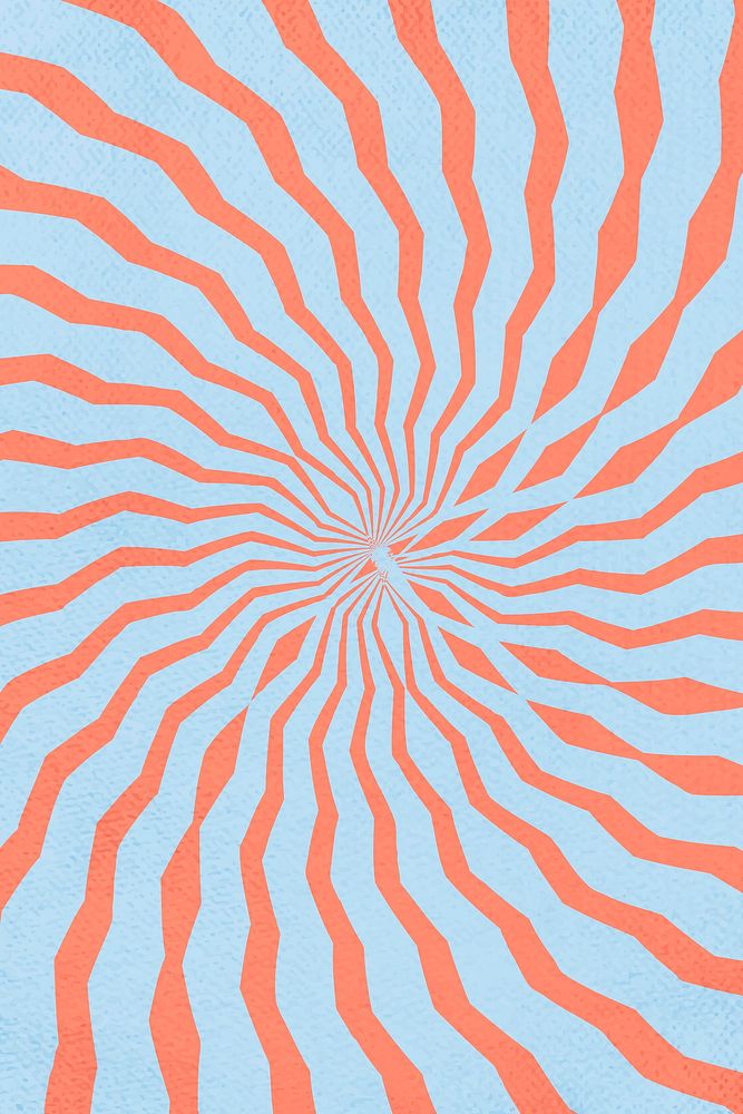 Spiral sunburst effect patterned background