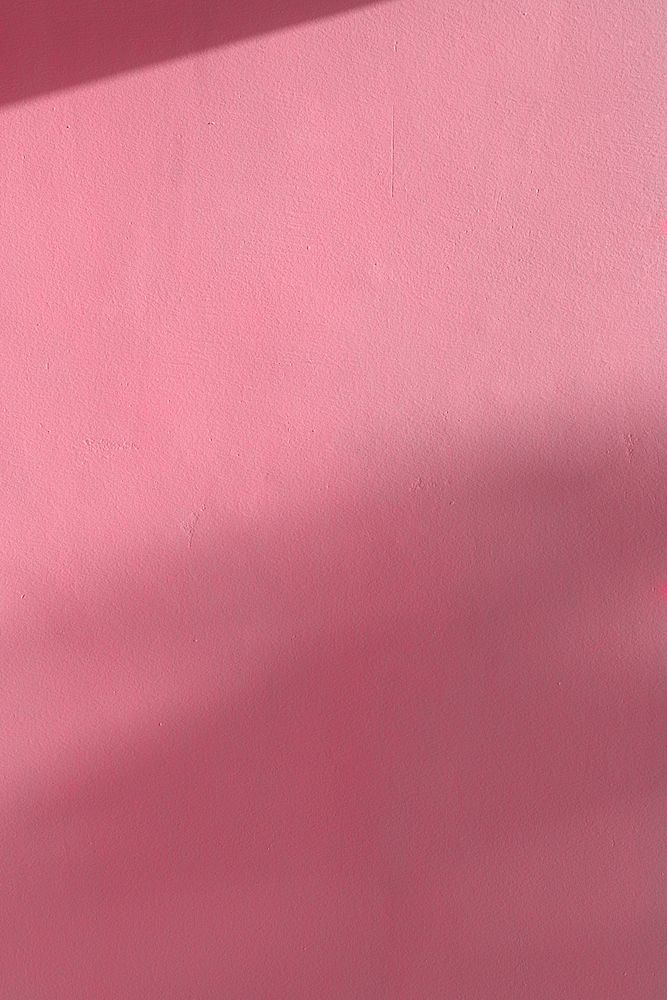 Abstract shadow on a pink background